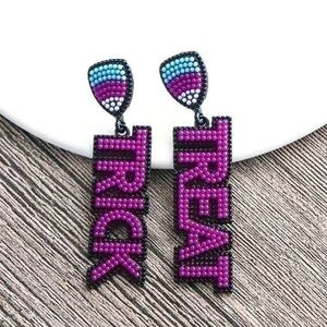 LUSH | 👻 Trick or Treat Beaded Halloween Earrings